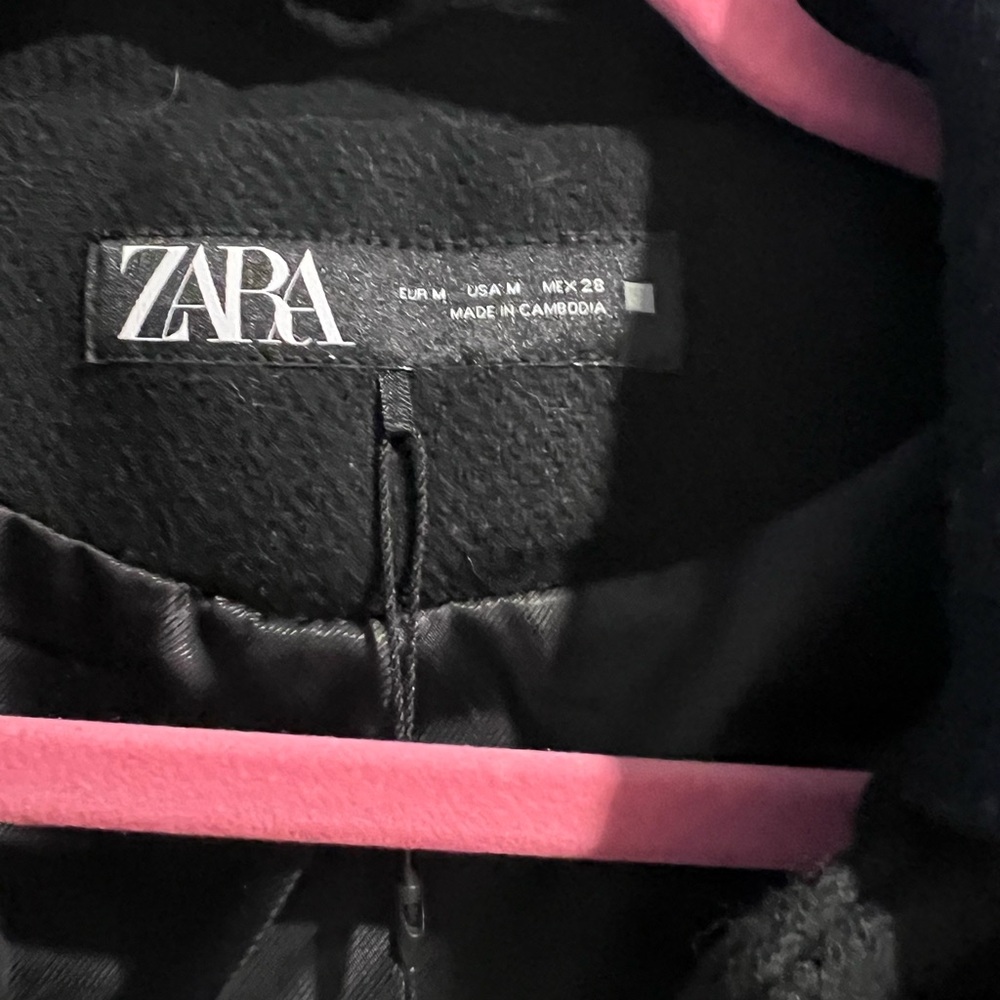 Zara wool blend jacket - Picture 4 of 5